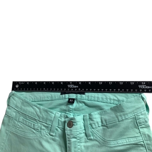 Flying Monkey Aqua Sea Foam Green Skinny Jeans Size 27 - Picture 6 of 11